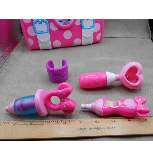 Disney Jr. Minnie Mouse Bow-Care Doctor Bag Set Just Play 2020 - Picture 4 of 12